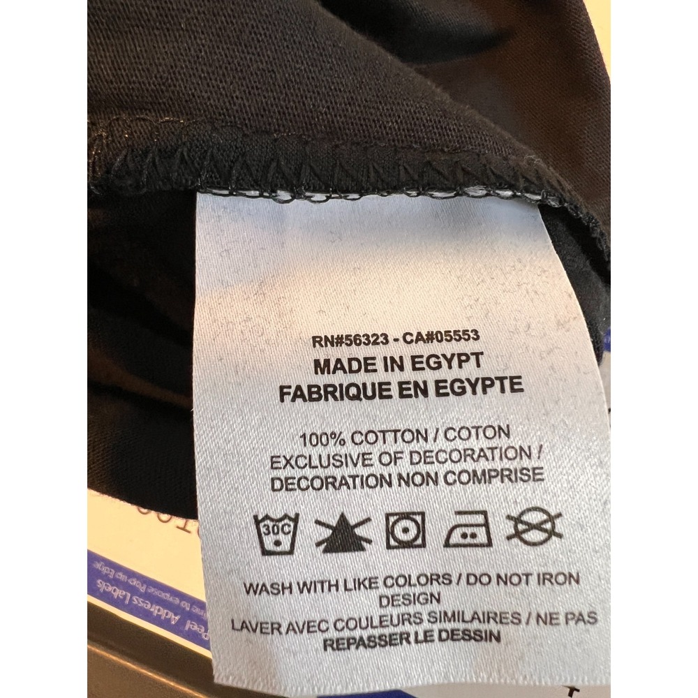 Nike Air Tee Short Sleeve Black Shirt Front Back Swoosh Logos Boys Girls Large - Picture 16 of 16